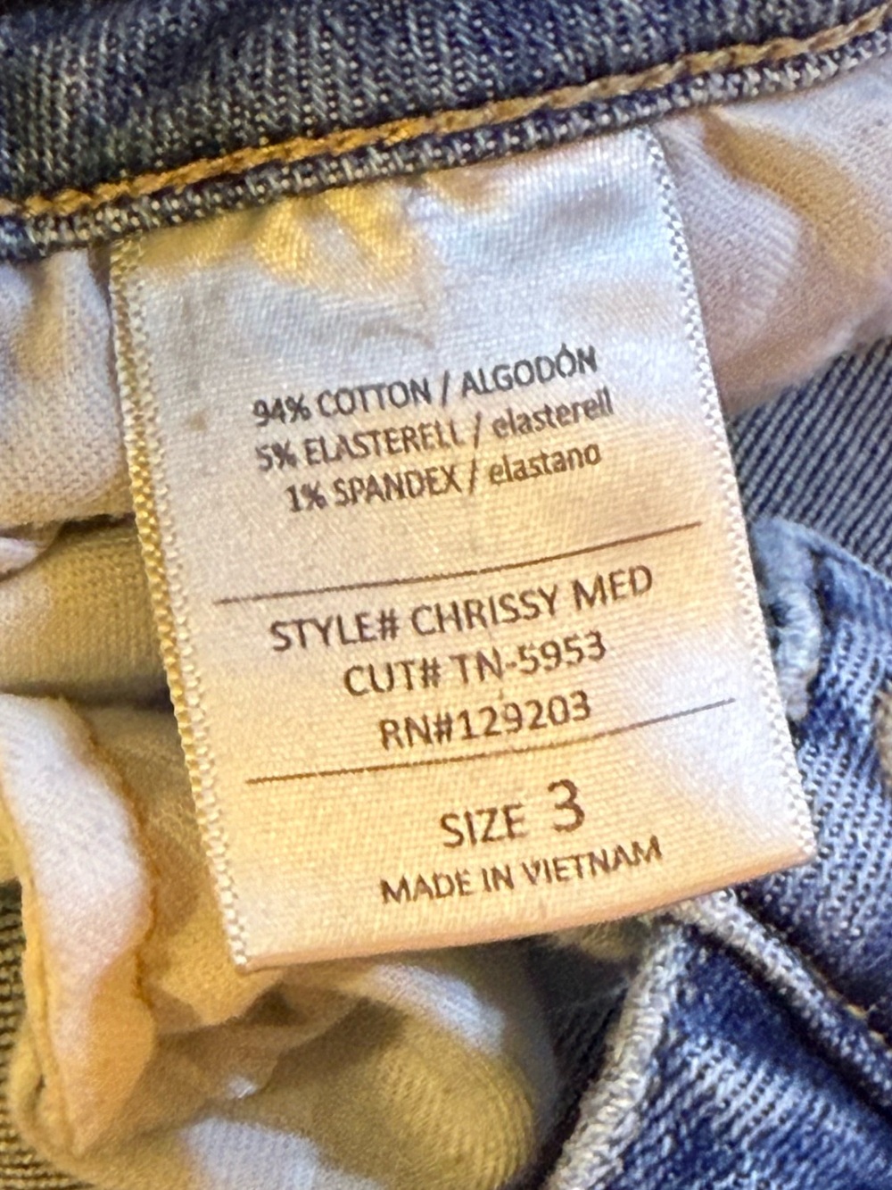 Carly Jean Los Angeles Chrissy High-Waisted Straight Leg Jeans Women's 3 - Picture 5 of 10